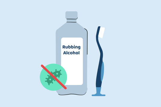 will rubbing alcohol kill strep toothbrush