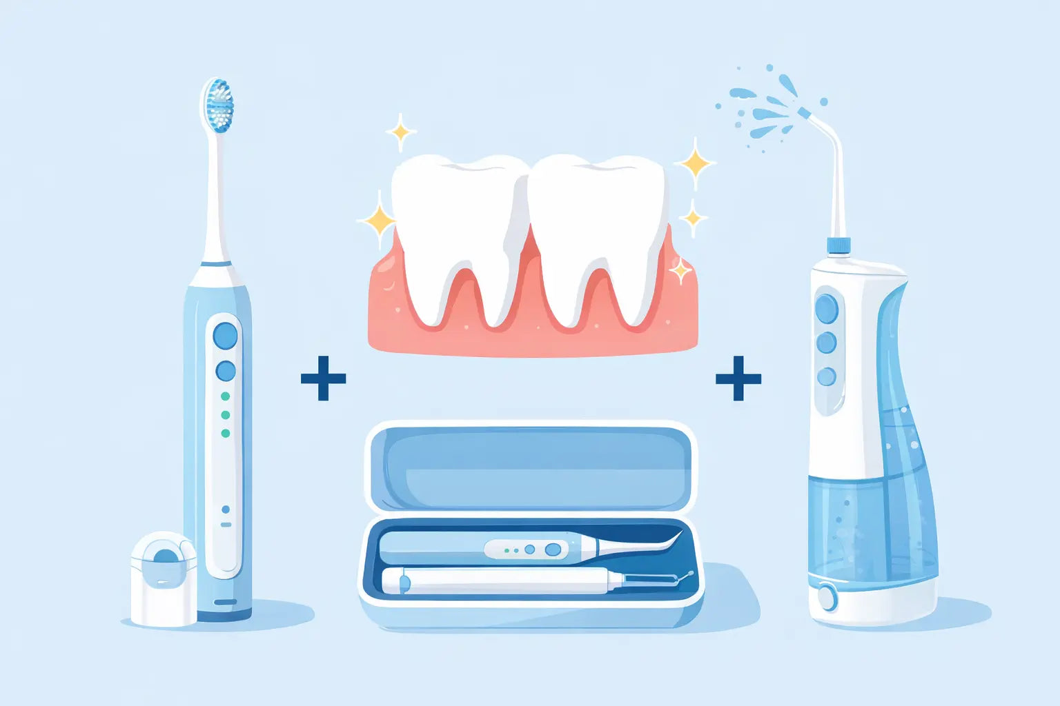 Best Electric Toothbrush and Water Flosser Combo: Stop Counter Clutter, Start Real Gum Health