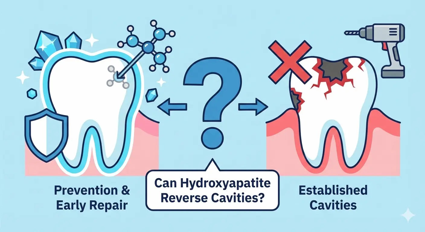 Can Hydroxyapatite Reverse Cavities? Discover the Truth About This Dental Care Ingredient&nbsp;