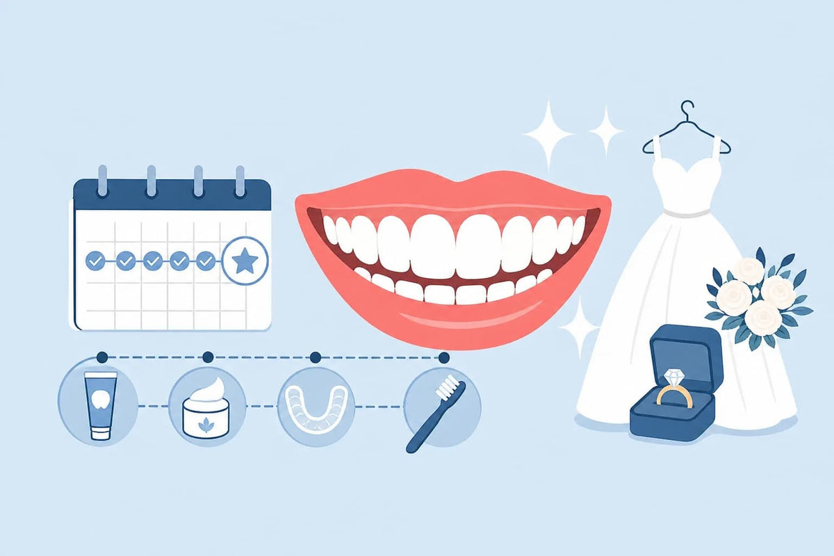 How to Whiten Teeth Before a Wedding: Your Complete Timeline and Guide