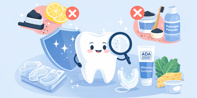How to Whiten Teeth Without Damaging Enamel: A Complete Guide to Safe Teeth Whitening