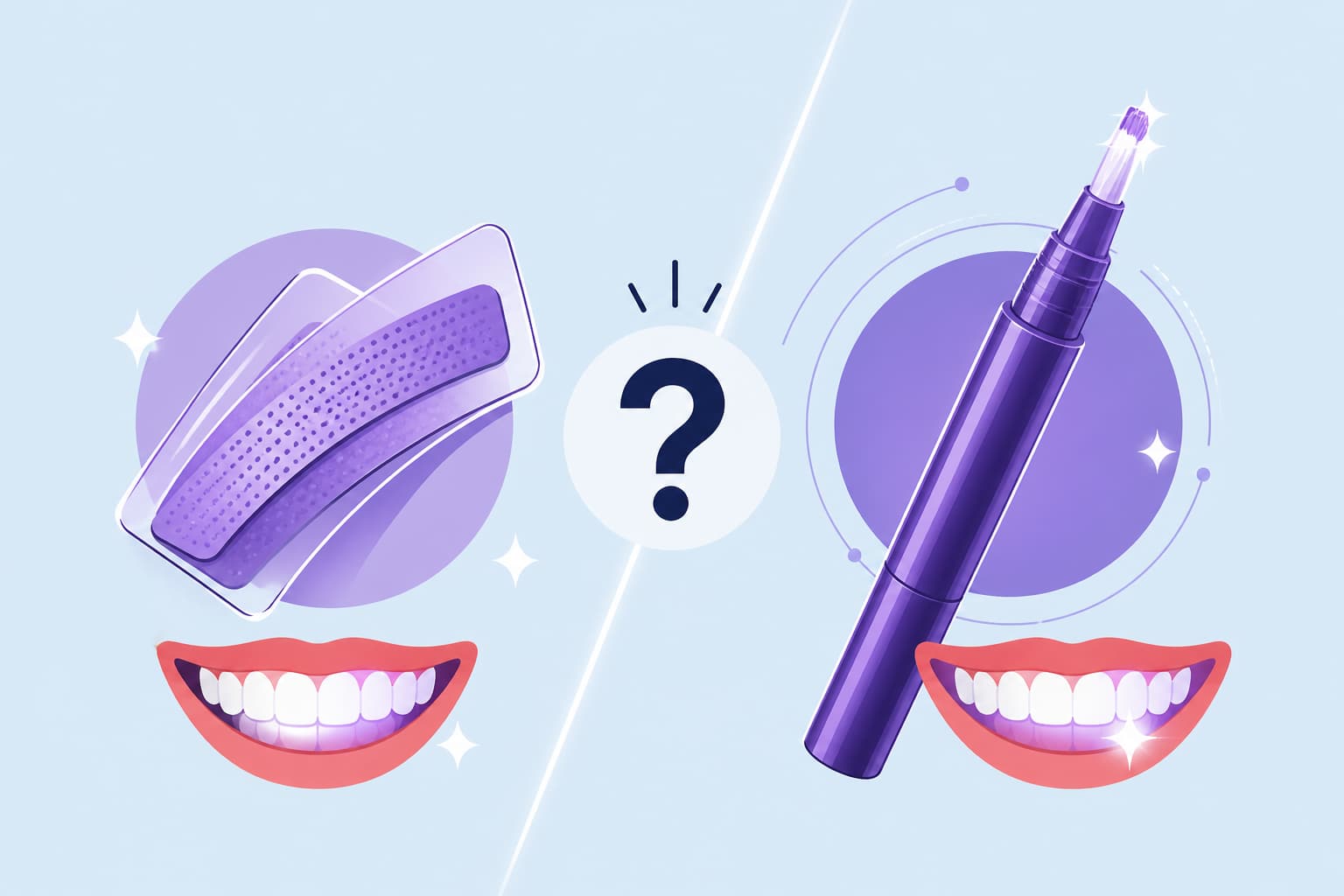 Purple Whitening Strips vs Purple Whitening Pen: Which Format Actually Delivers?