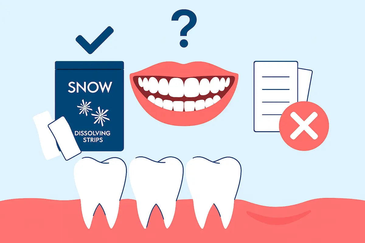 Snow Dissolving Strips vs Traditional White Strips: Which Works Best?