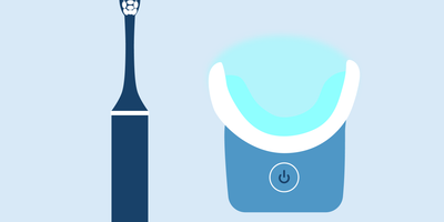 blue light teeth whitening 