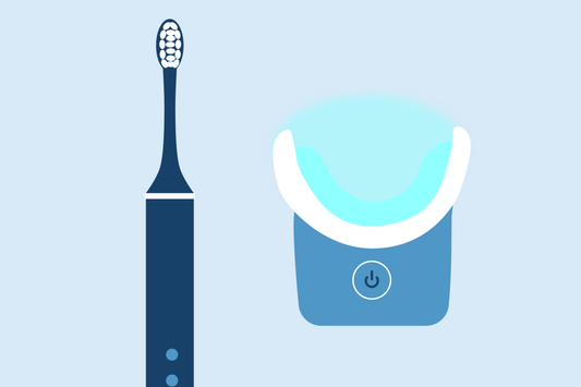 blue light teeth whitening 