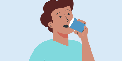 can i drink water after teeth whitening strips 