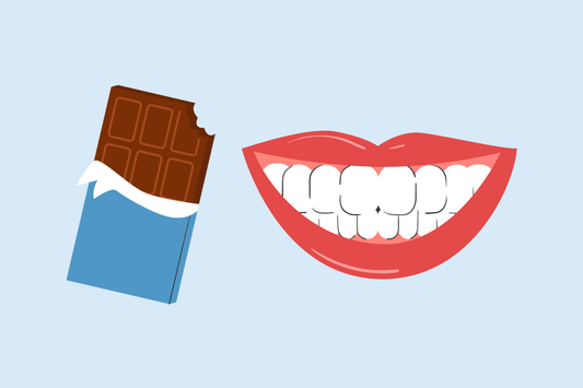 can i eat chocolate after teeth whitening 