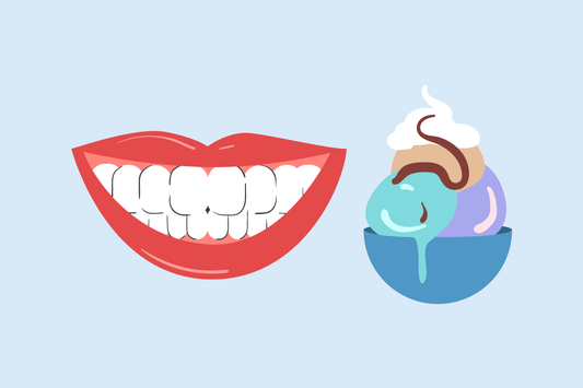 can i eat ice cream after teeth whitening 