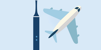 can you bring electric toothbrush on plane