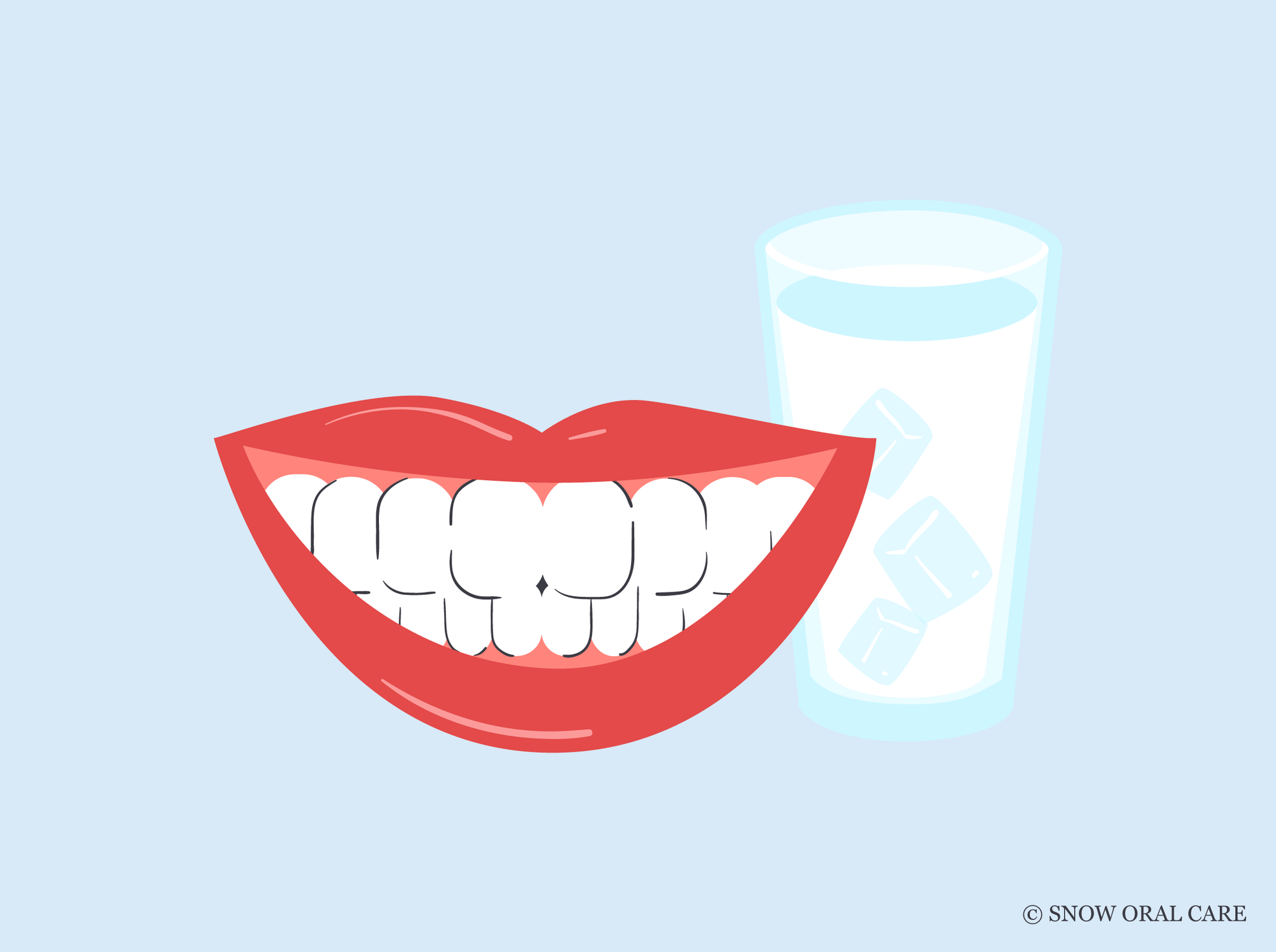 can you drink water after teeth whitening 