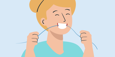 can you floss after a root canal