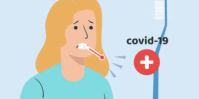 can your toothbrush reinfect you with covid