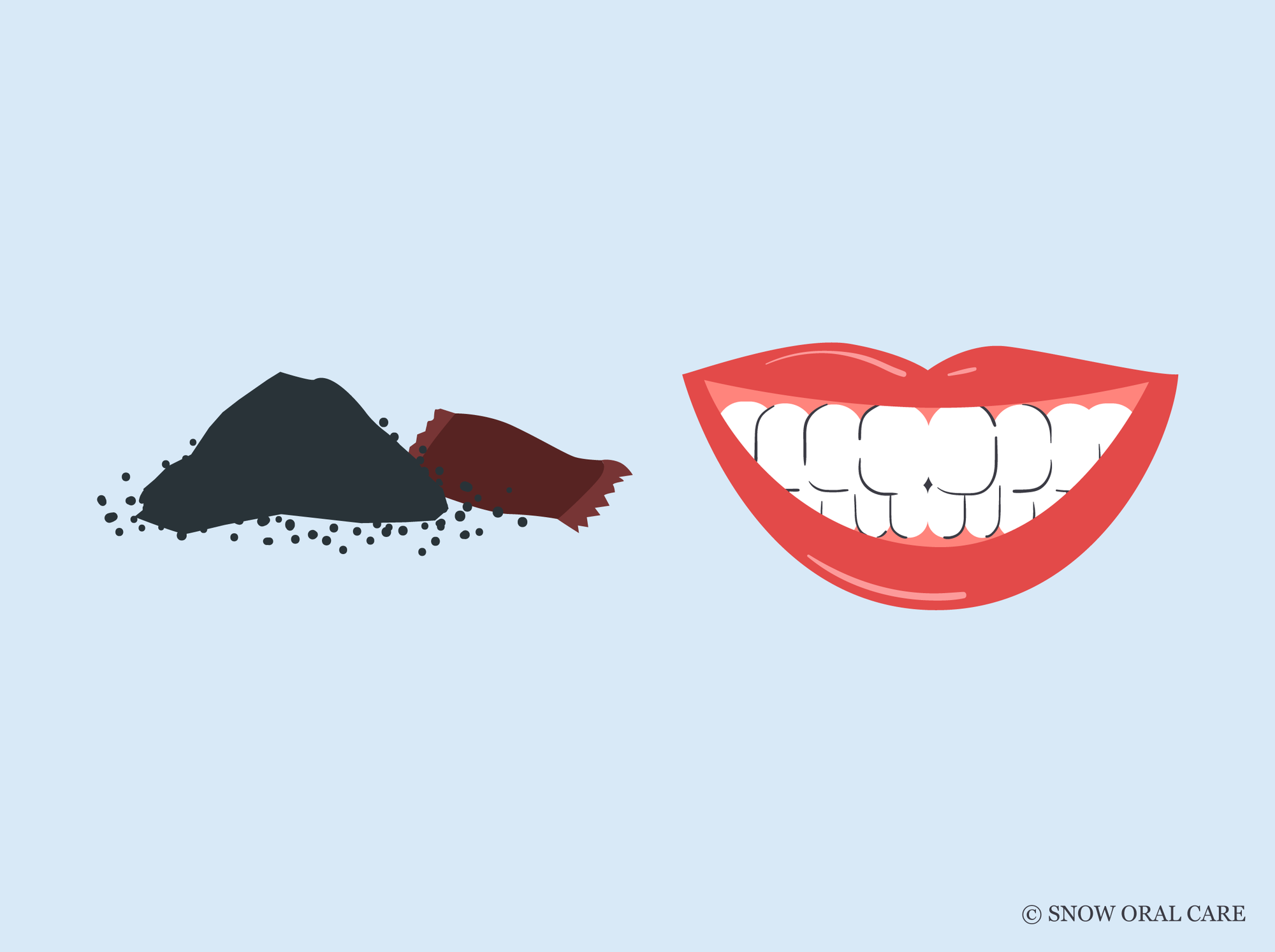 do grinds stain your teeth 