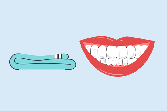 do you dry your teeth before whitening strips