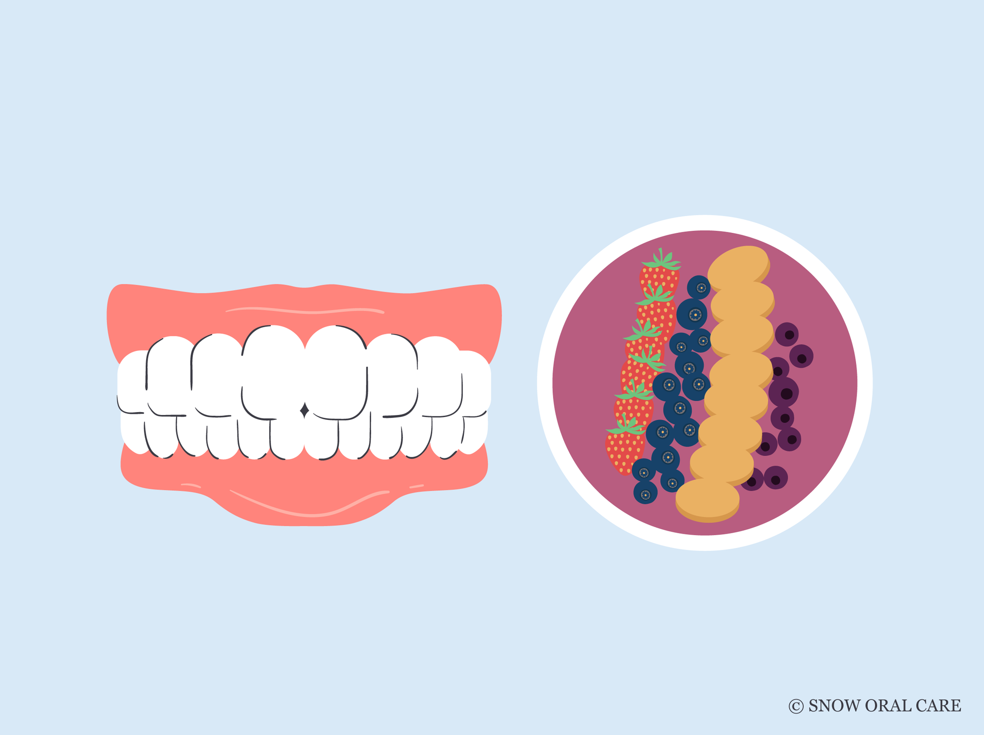 does acai stain teeth 