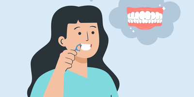 does flossing whiten teeth