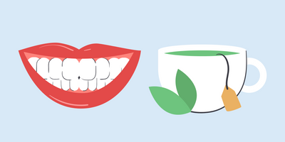 does green tea stain your teeth 