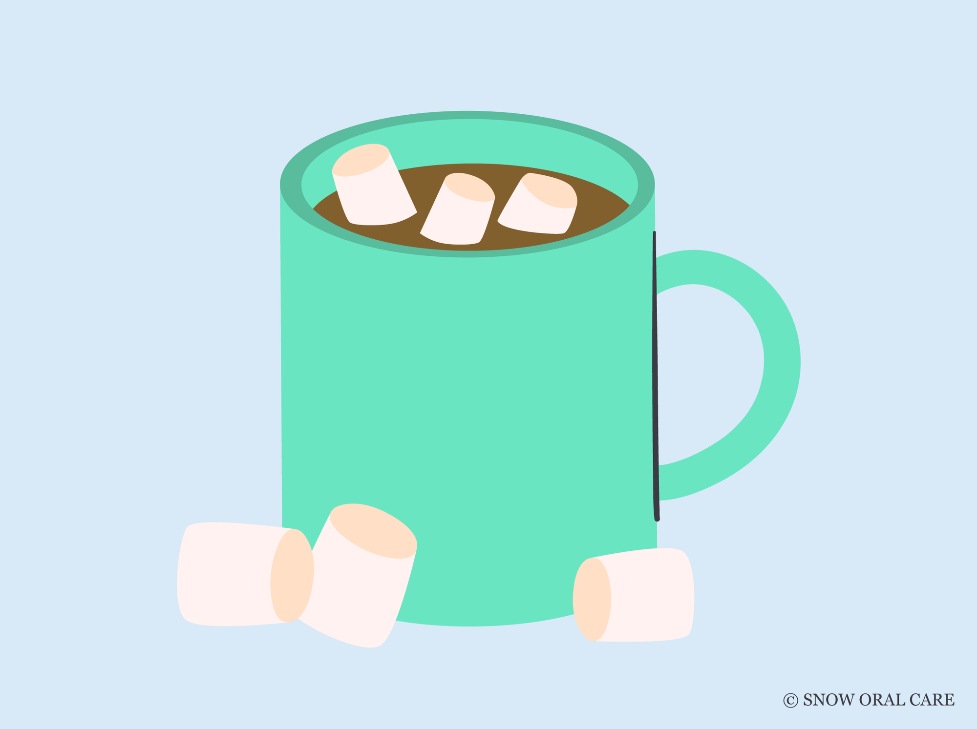 does hot chocolate stain teeth 