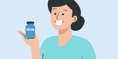 does iron stain teeth permanently