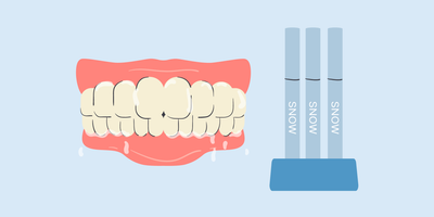 does saliva ruin teeth whitening gel