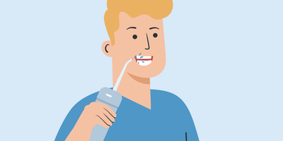 does water flossing hurt