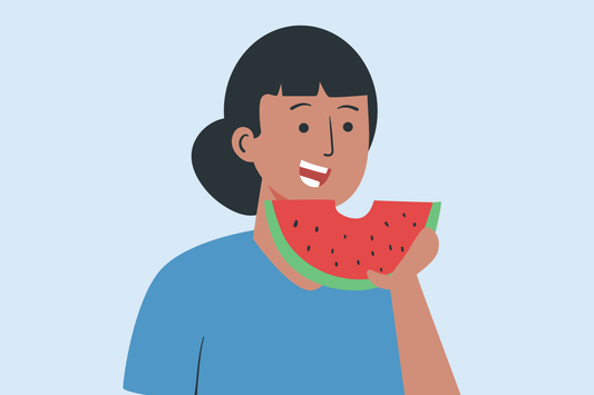does watermelon stain teeth 