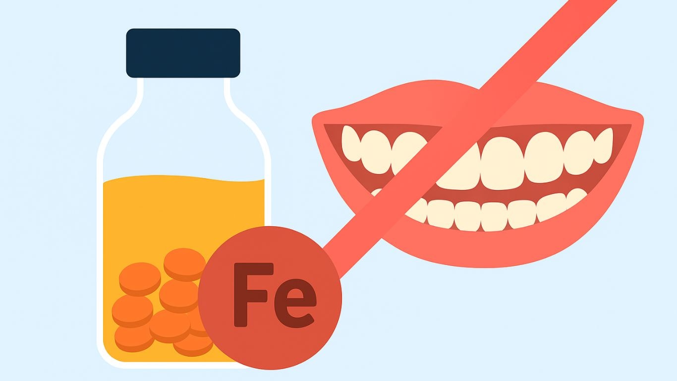 Best Methods: How to Remove Iron Supplement Stains from Teeth