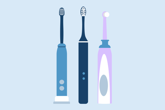 electric toothbrush round head vs oblong