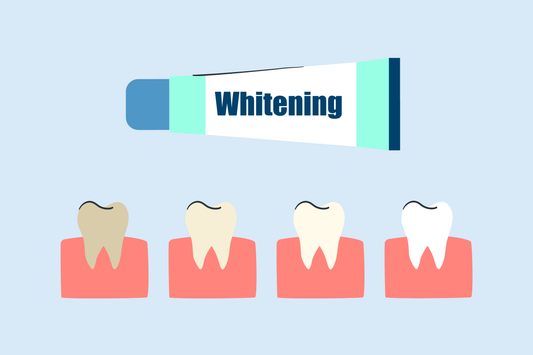 how does whitening toothpaste work