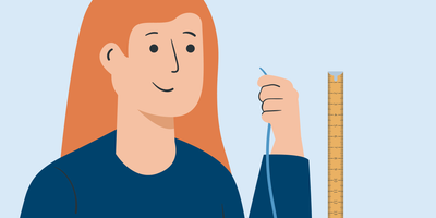 how much floss to use