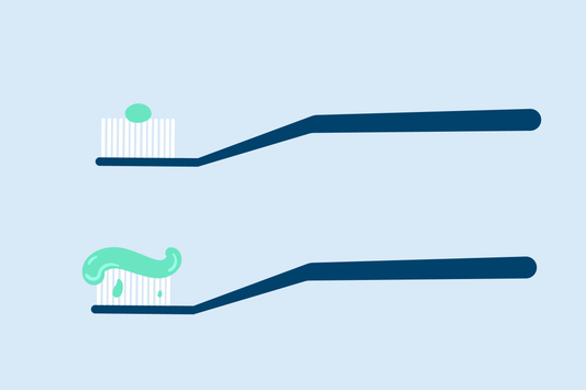 how much toothpaste should you use