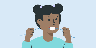 how to floss for kids