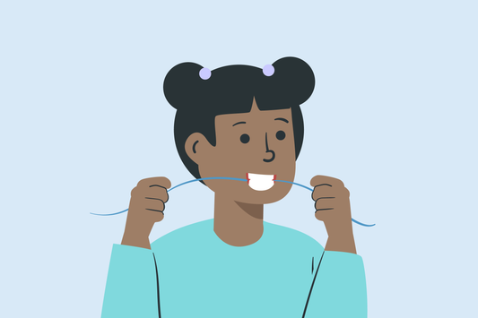 how to floss for kids