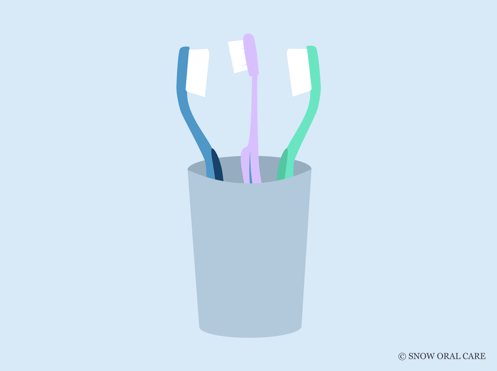 how to organize toothbrushes