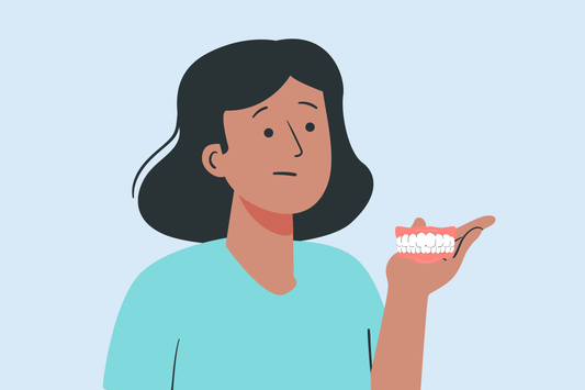 how to whiten temporary acrylic teeth 