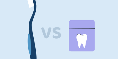 is flossing more important than brushing