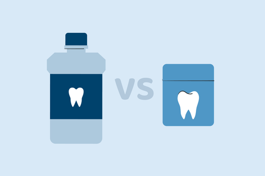 is mouthwash better than flossing