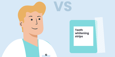 professional teeth whitening vs strips