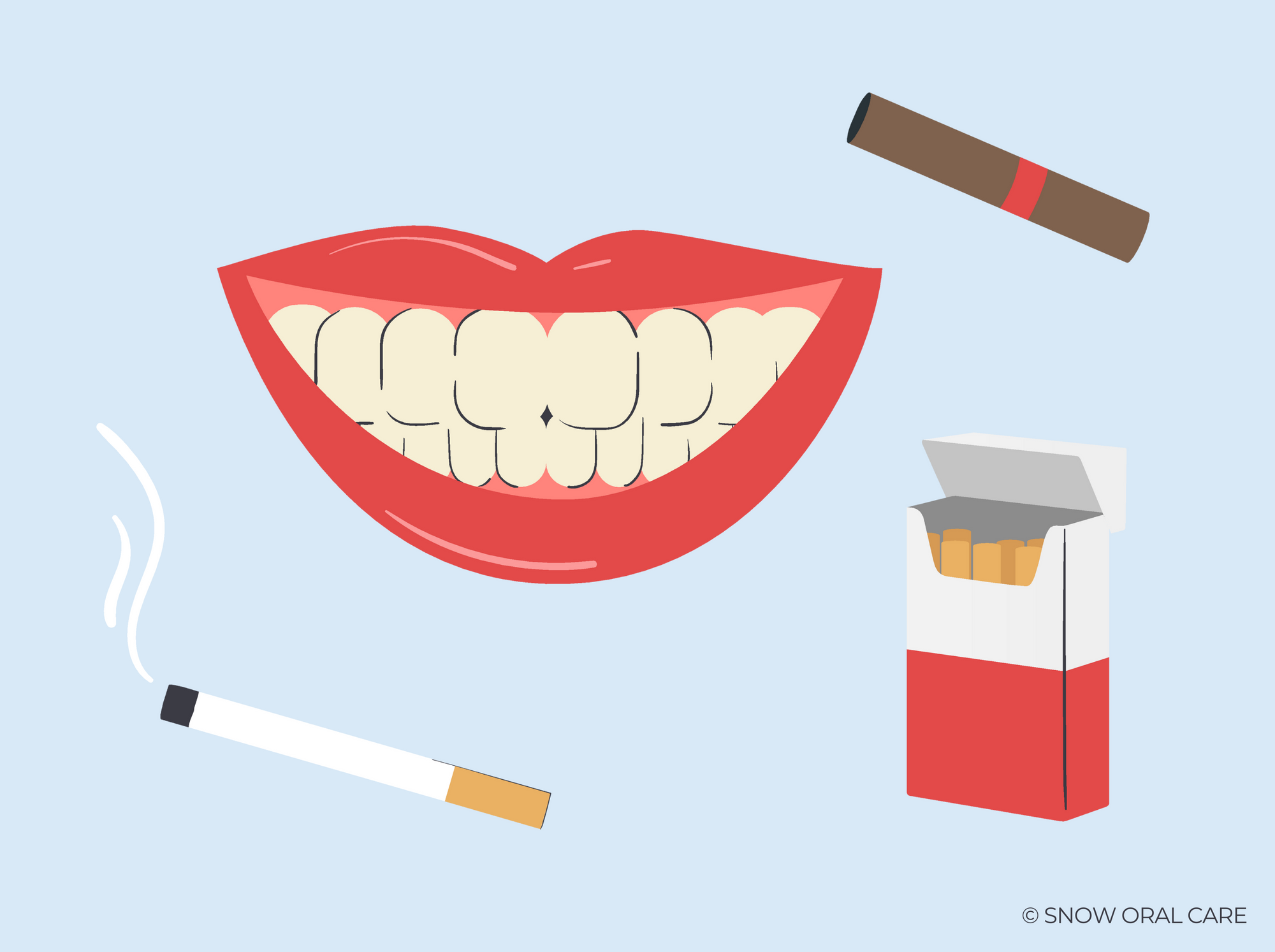 smokers teeth whitening 