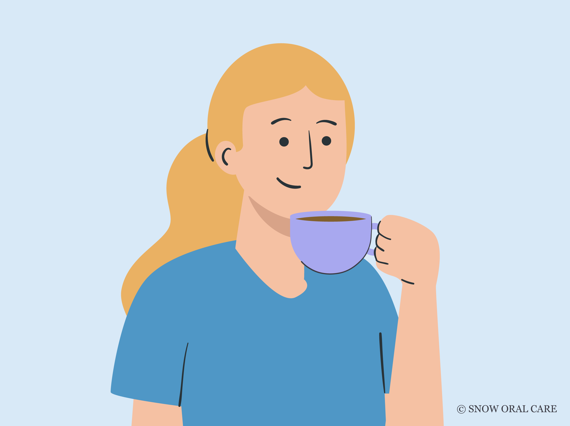 teeth whitening for coffee drinkers 
