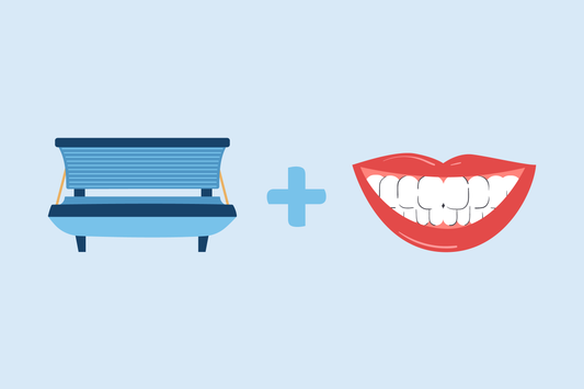 teeth whitening for tanning beds 
