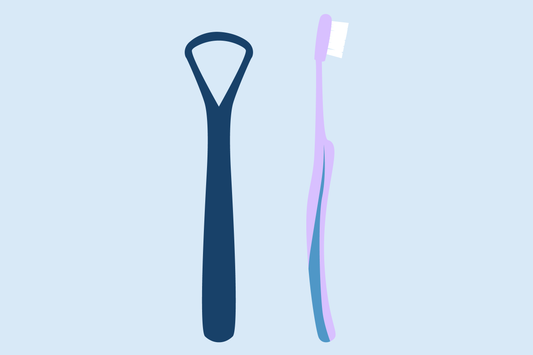 tongue scraper vs toothbrush