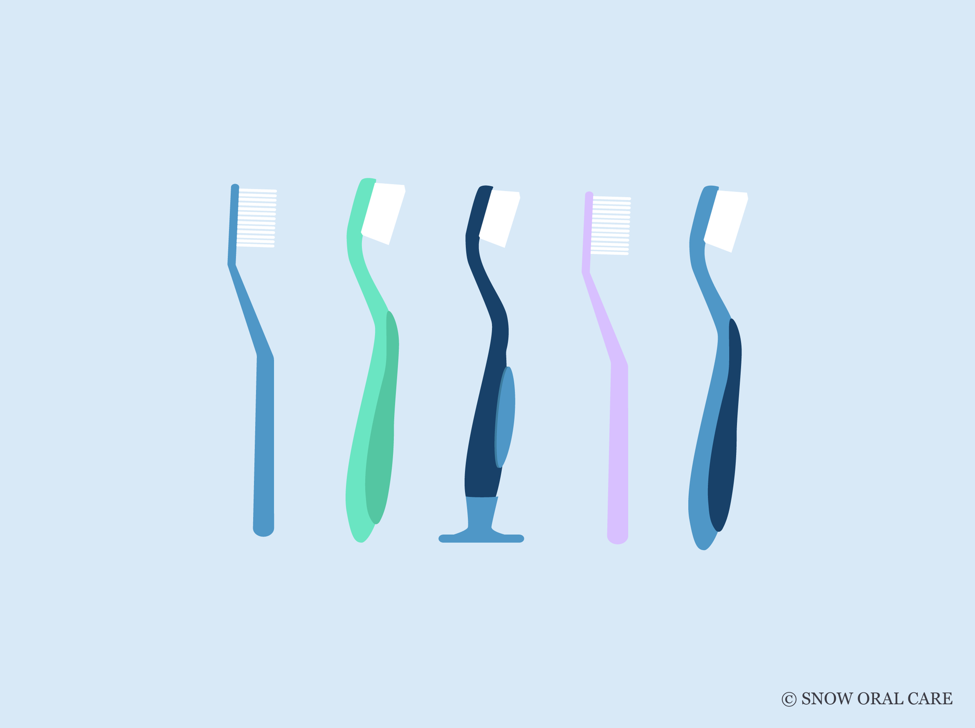 toothbrushes for different ages