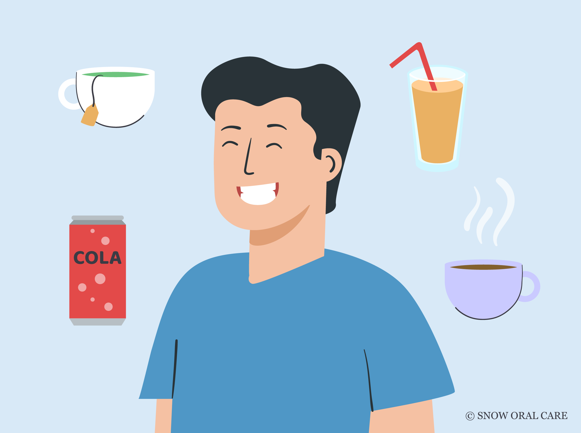 what can i drink after teeth whitening 