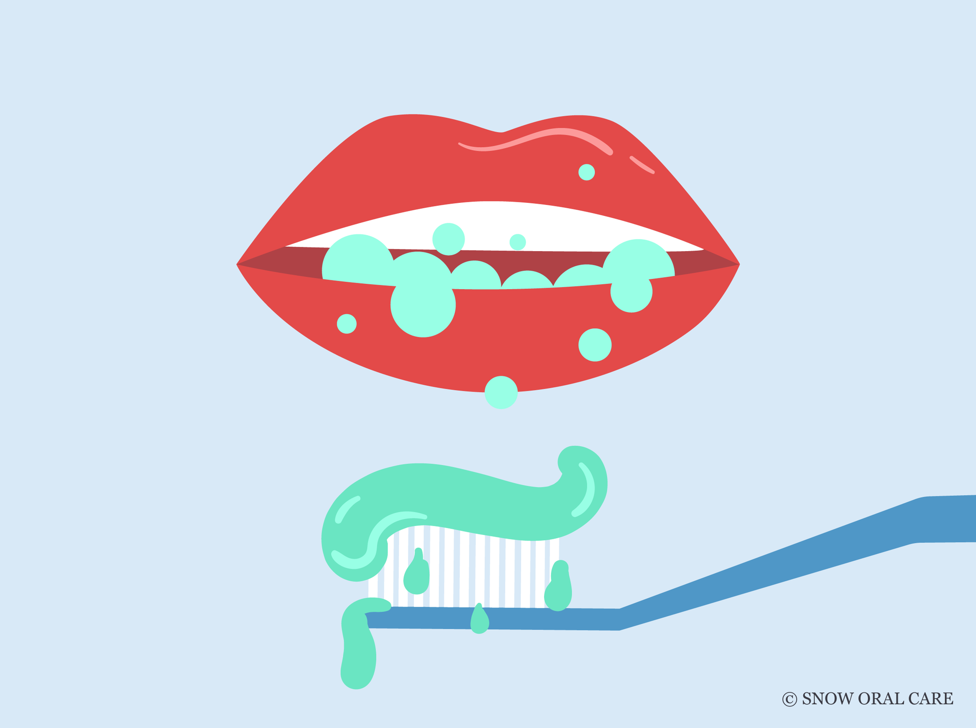 what happens if you use too much toothpaste