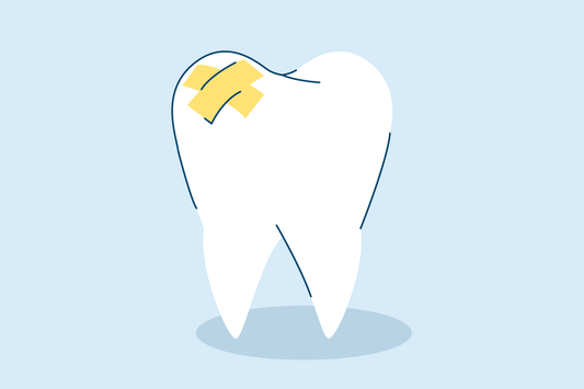 white spots on teeth after whitening