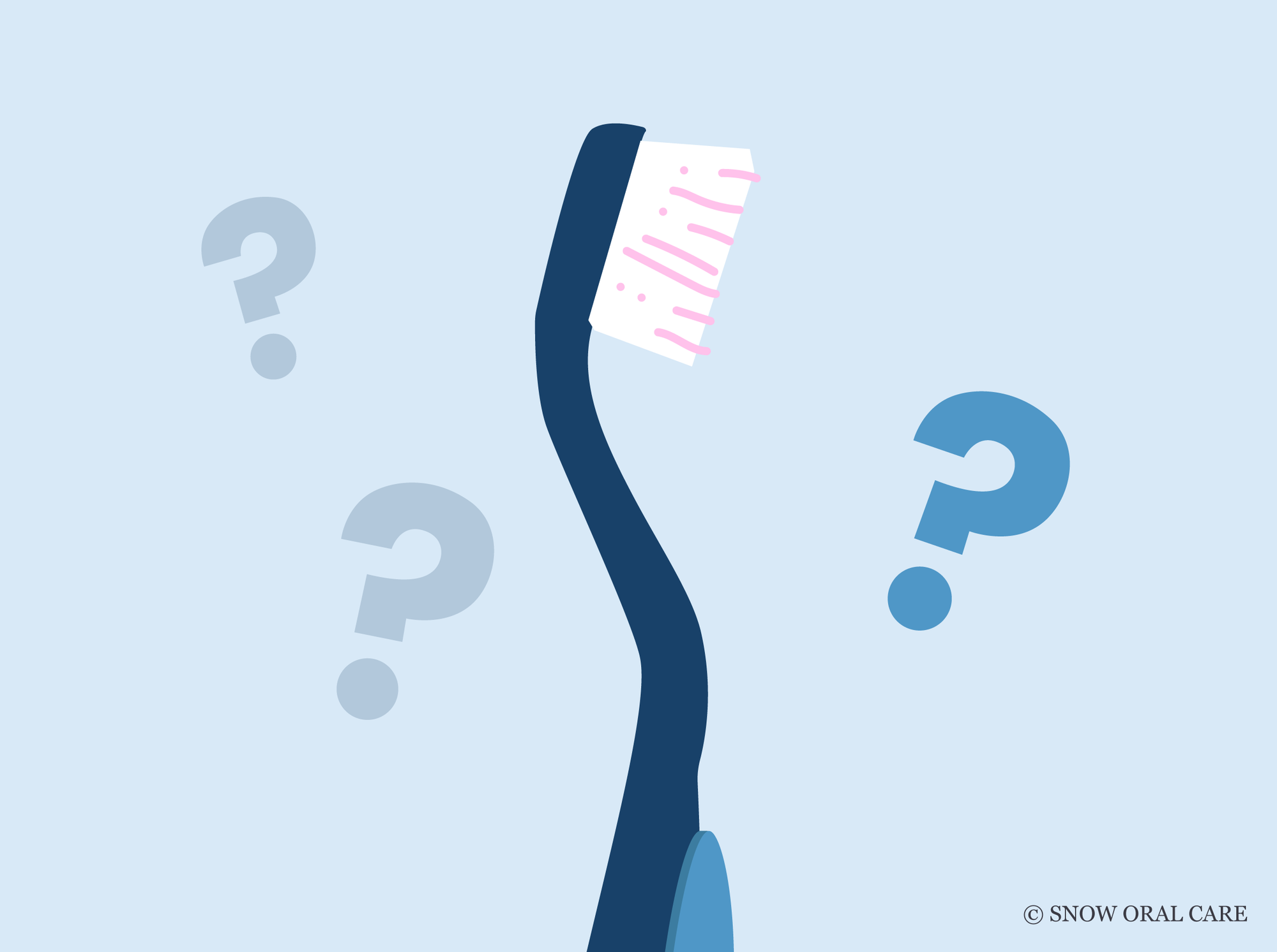 why is my toothbrush turning pink