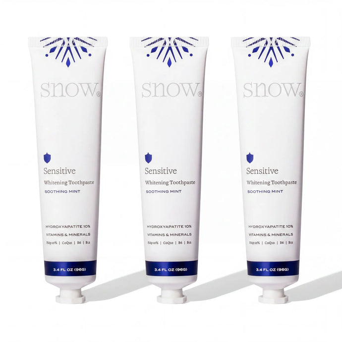 Three Sensitive toothpaste tubes