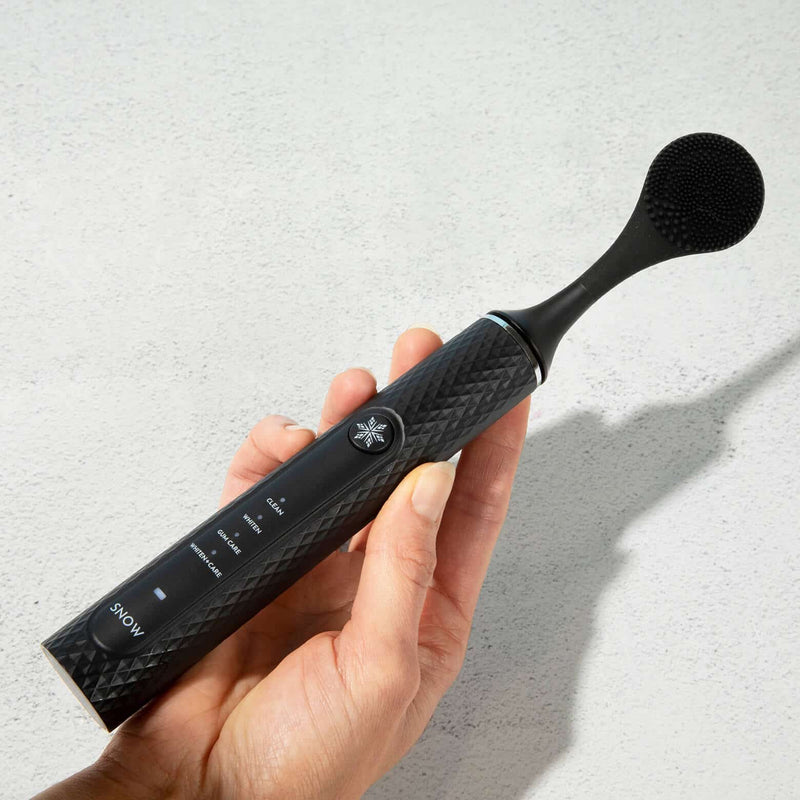 Gentle Face Brush That Stimulates Blood Circulation & Promotes Healthier Complexion - Advanced Electric Attachment with Velvety Silicone Touchpoints for Deep Cleansing