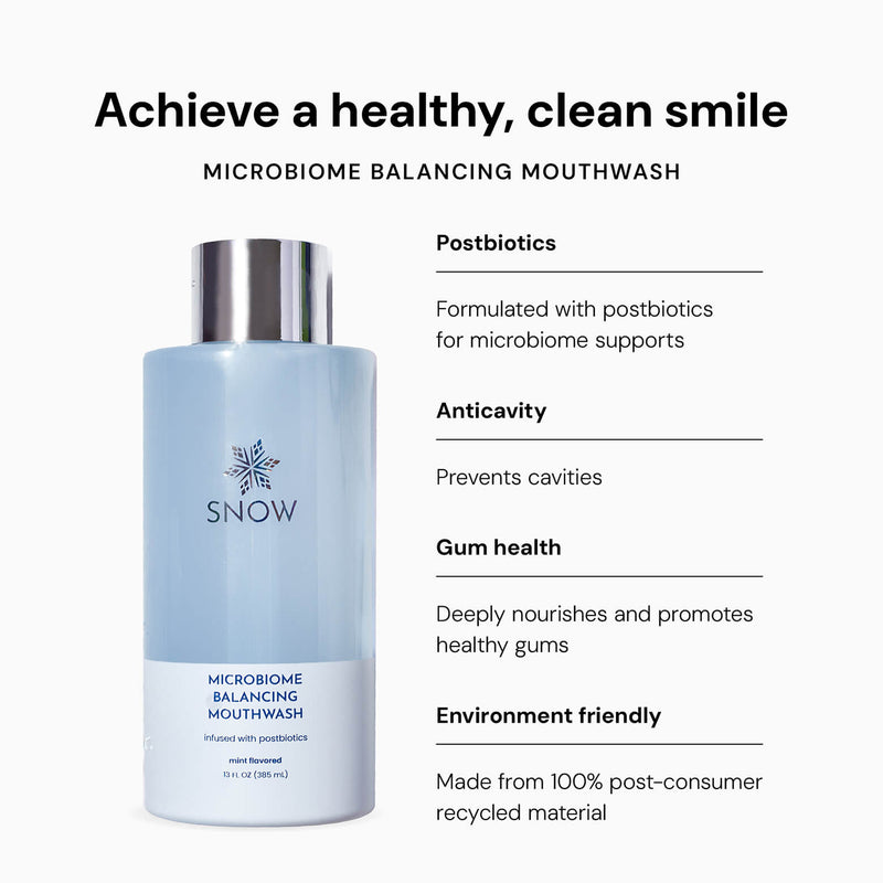 Postbiotics Microbiome Hydroxyapatite Mouthwash Sensitive Teeth